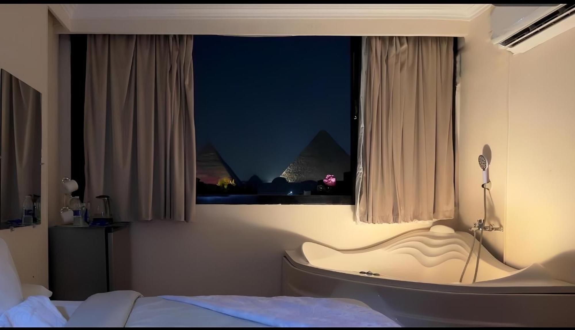 Middle East Pyramids Hotel Kafrat al Jabal ภายนอก รูปภาพ